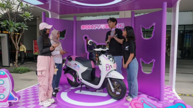Honda Scoopy Kuromi Edition. [Instagram]